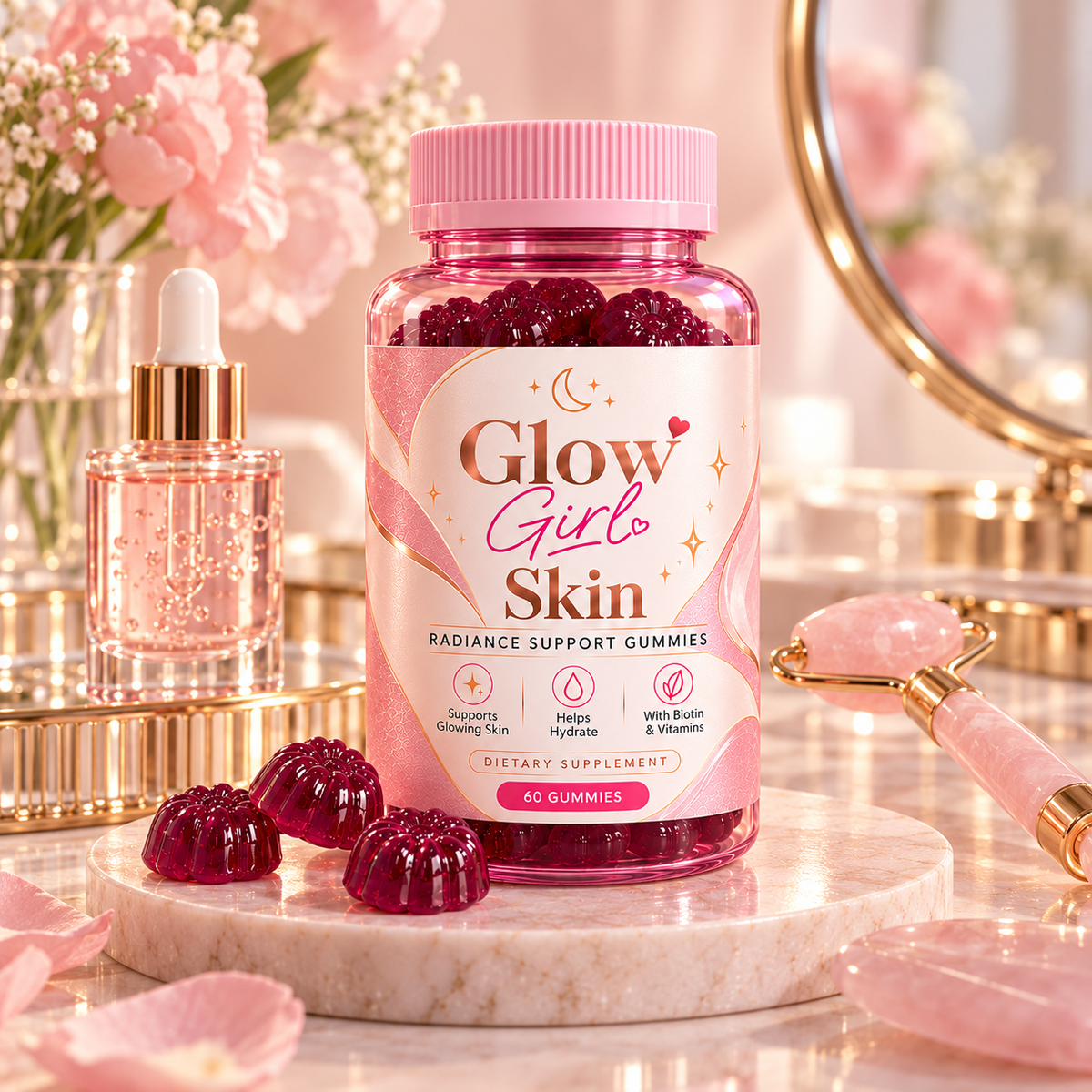 GlowGirl Glow Skin Gummies