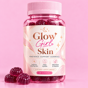 GlowGirl Glow Skin Gummies bottle